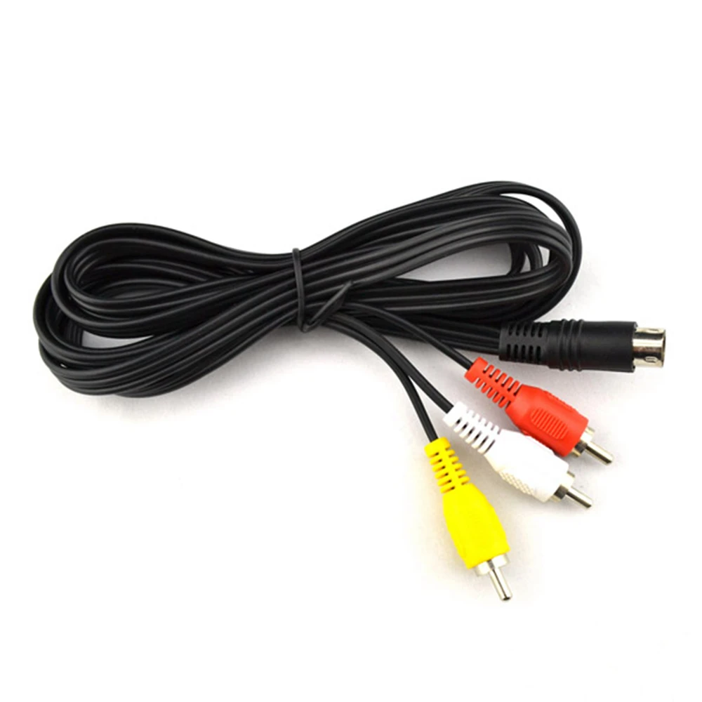High quality AV Cable 9 pin Audio Video for SEGA Mega Drive 2 Genesis 2 and for Mega Drive 3 Genesis 3 High quality AV Cable 9 pin Audio Video for SEGA Mega Drive 2 Genesis 2 and for Mega Drive 3 Genesis 3