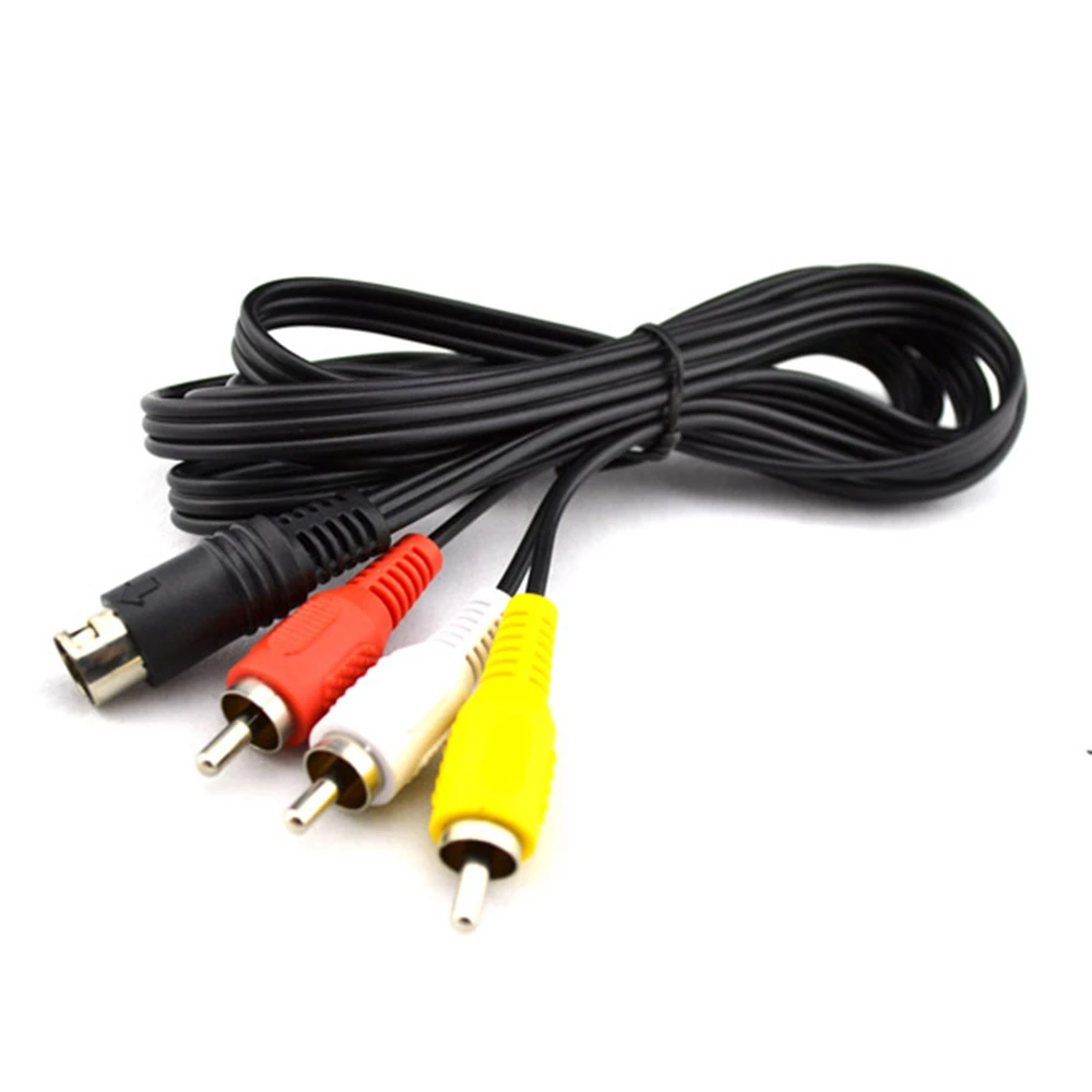 High quality AV Cable 9 pin Audio Video for SEGA Mega Drive 2 Genesis 2 and for Mega Drive 3 Genesis 3 High quality AV Cable 9 pin Audio Video for SEGA Mega Drive 2 Genesis 2 and for Mega Drive 3 Genesis 3