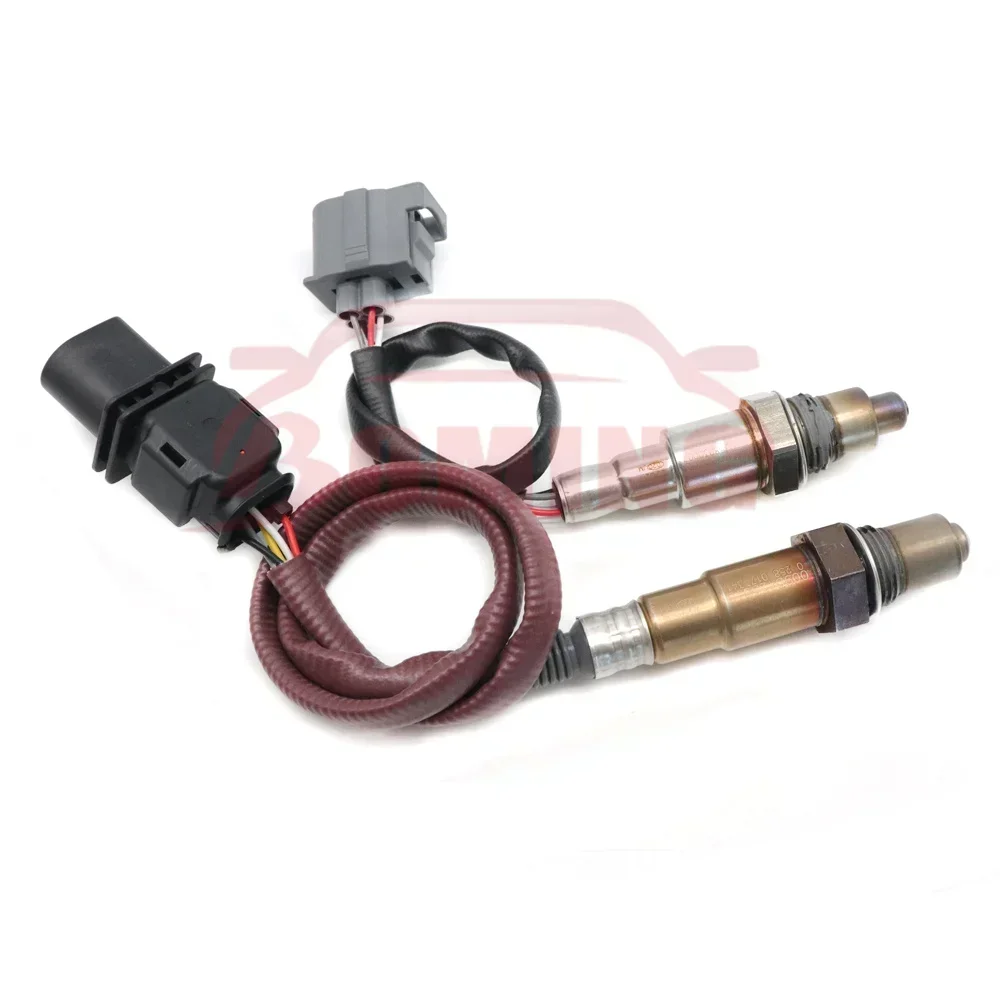 2pcs Up&Downstream Oxygen O2 Sensor For 2014-2019 Mercedes-Benz CLA45 AMG 2.0L Front+Rear 2pcs Up&Downstream Oxygen O2 Sensor For 2014-2019 Mercedes-Benz CLA45 AMG 2.0L Front+Rear