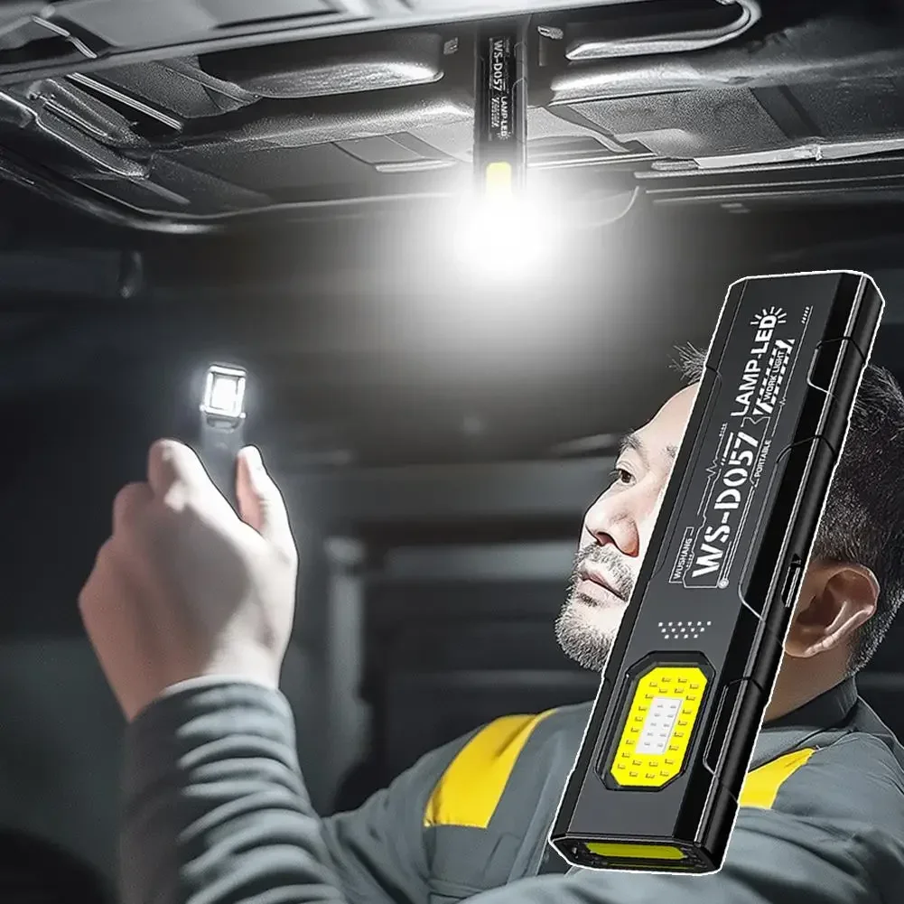 LED COB Keychain Flashlight USB Rechargeable Mini Torch Portable Working Light with Magnet Emergency Hiking Fishing Lantern LED COB Keychain Flashlight USB Rechargeable Mini Torch Portable Working Light with Magnet Emergency Hiking Fishing Lantern