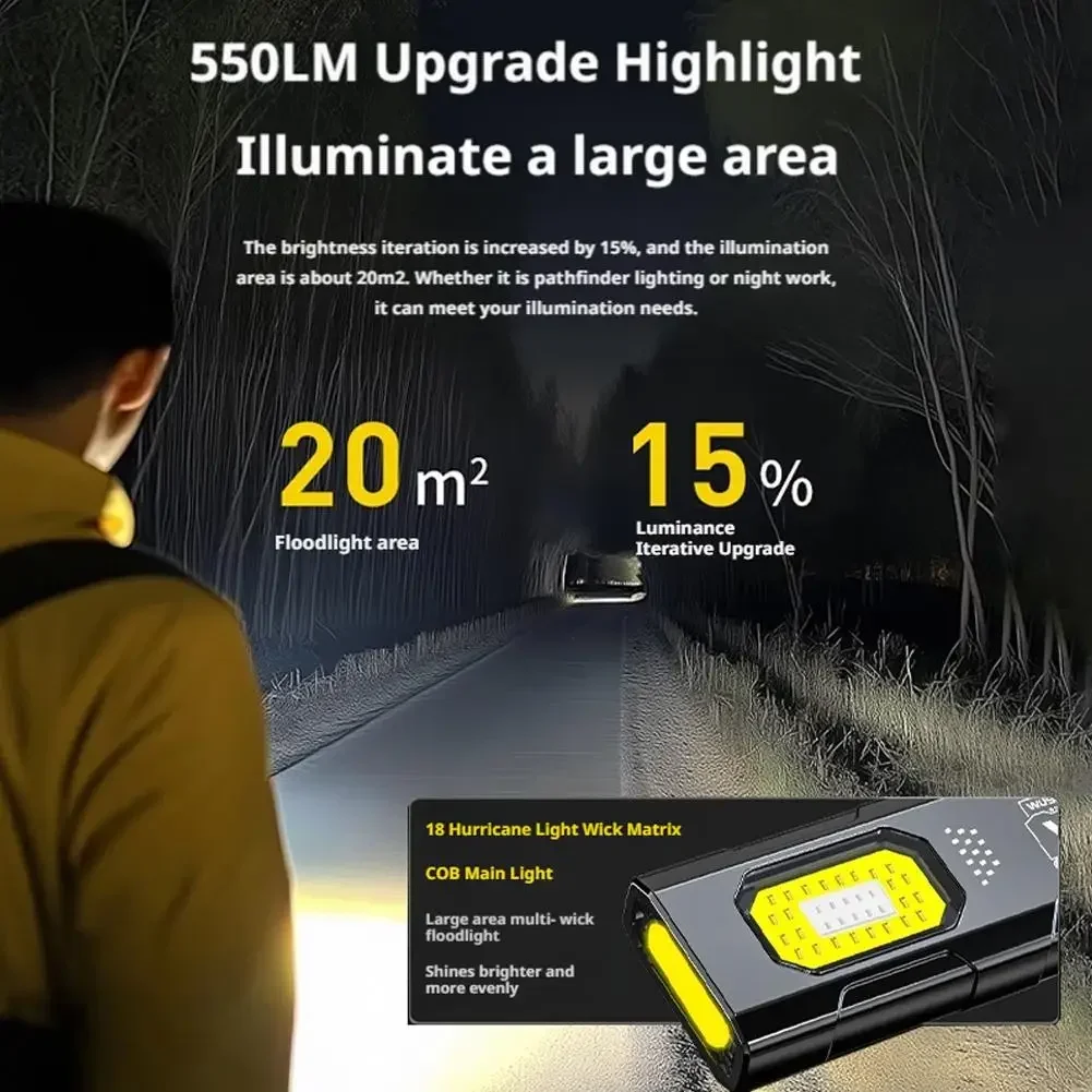 LED COB Keychain Flashlight USB Rechargeable Mini Torch Portable Working Light with Magnet Emergency Hiking Fishing Lantern LED COB Keychain Flashlight USB Rechargeable Mini Torch Portable Working Light with Magnet Emergency Hiking Fishing Lantern