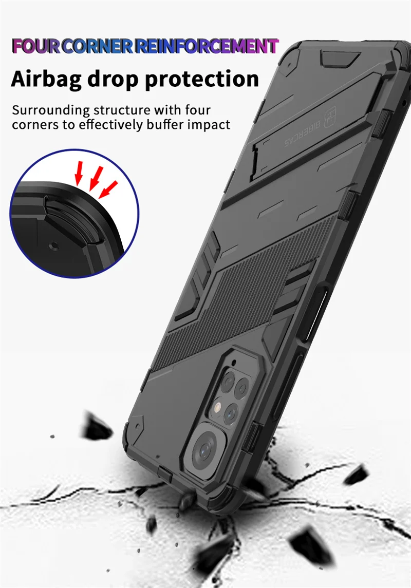 For Xiaomi Redmi Note 11 11S Case Armor Shockproof Phone Cases For Redmi Note11 Pro 11Pro Magnetic Holder Stand Back Cover For Xiaomi Redmi Note 11 11S Case Armor Shockproof Phone Cases For Redmi Note11 Pro 11Pro Magnetic Holder Stand Back Cover