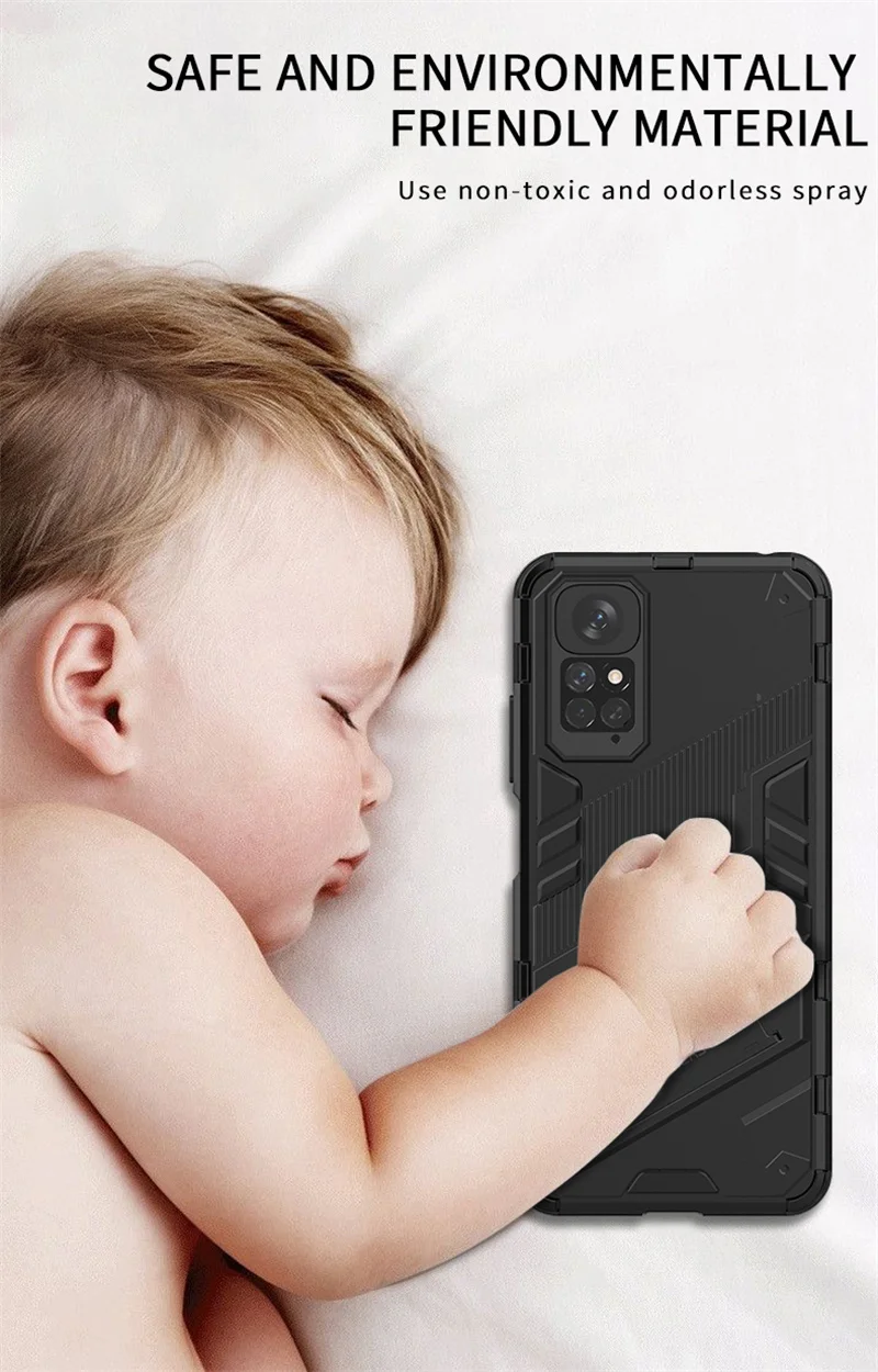 For Xiaomi Redmi Note 11 11S Case Armor Shockproof Phone Cases For Redmi Note11 Pro 11Pro Magnetic Holder Stand Back Cover For Xiaomi Redmi Note 11 11S Case Armor Shockproof Phone Cases For Redmi Note11 Pro 11Pro Magnetic Holder Stand Back Cover