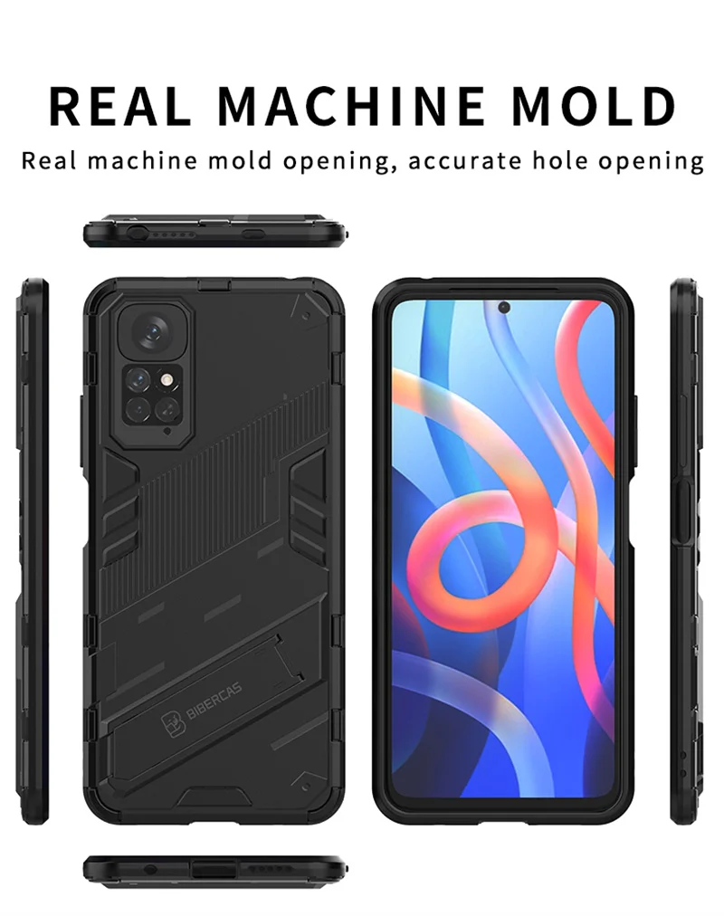 For Xiaomi Redmi Note 11 11S Case Armor Shockproof Phone Cases For Redmi Note11 Pro 11Pro Magnetic Holder Stand Back Cover For Xiaomi Redmi Note 11 11S Case Armor Shockproof Phone Cases For Redmi Note11 Pro 11Pro Magnetic Holder Stand Back Cover