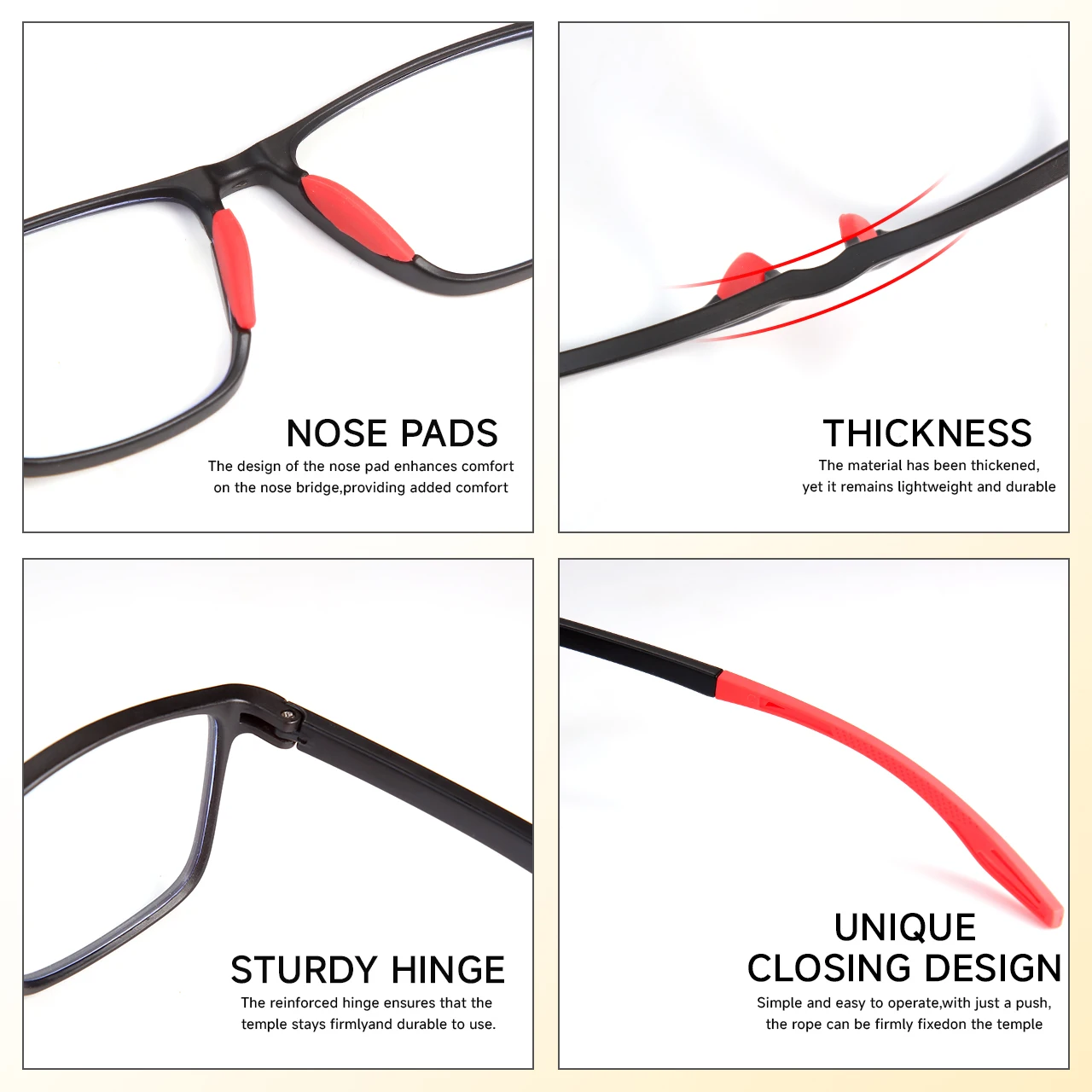 2PCS Progressive Multifocal Reading Glasses for Men, Blue Light Blocking, 3-in-1 Computer Glasses with Easy Near/Far Vision Swit