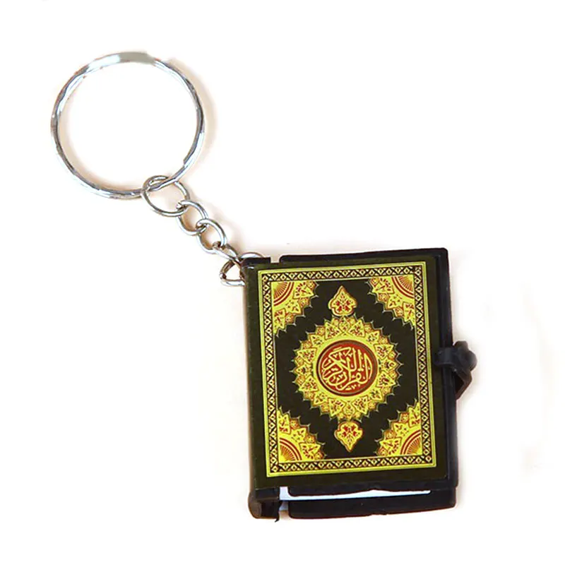 1Pcs New Muslim Keychains Mini Quran Book Paper Can Read Pendant Key Ring Islamic Unisex Religious Jewelry Wholesale Islam Gift 1Pcs New Muslim Keychains Mini Quran Book Paper Can Read Pendant Key Ring Islamic Unisex Religious Jewelry Wholesale Islam Gift