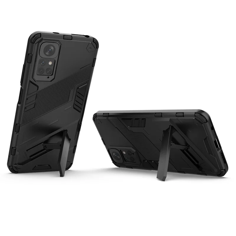 For Xiaomi Redmi Note 11 11S Case Armor Shockproof Phone Cases For Redmi Note11 Pro 11Pro Magnetic Holder Stand Back Cover - الصورة 4