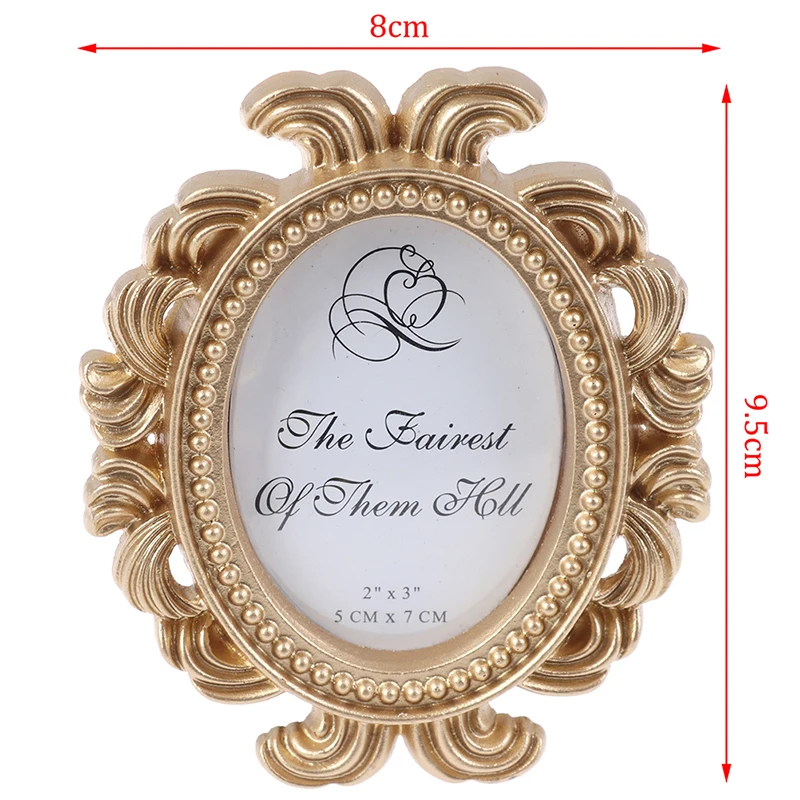 NewNordic Style 1pc Flower Photo Frame Wedding Home Decor Desktop Bronze Design Vintage Picture Frame Small Baroque Photo Holder NewNordic Style 1pc Flower Photo Frame Wedding Home Decor Desktop Bronze Design Vintage Picture Frame Small Baroque Photo Holder