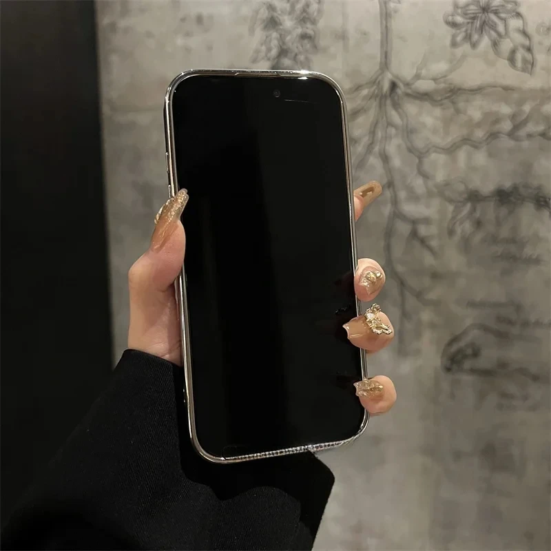 Luxury Plating Leopard Texture Leather Case For iPhone 16 15 14 Plus 13 12 11 Pro Max Lens Protection Shockproof Soft Cover Capa