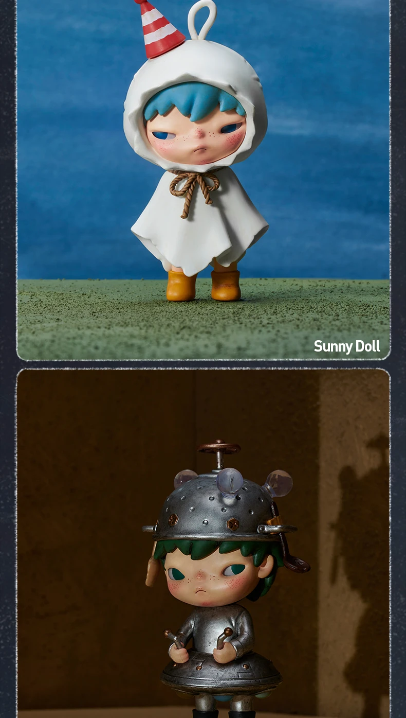 POP MART Hirono Shelter Series Blind Box Mystery Box Guess Bag Toys Doll Cute Anime Figure Desktop Ornament Collection Gift Cute
