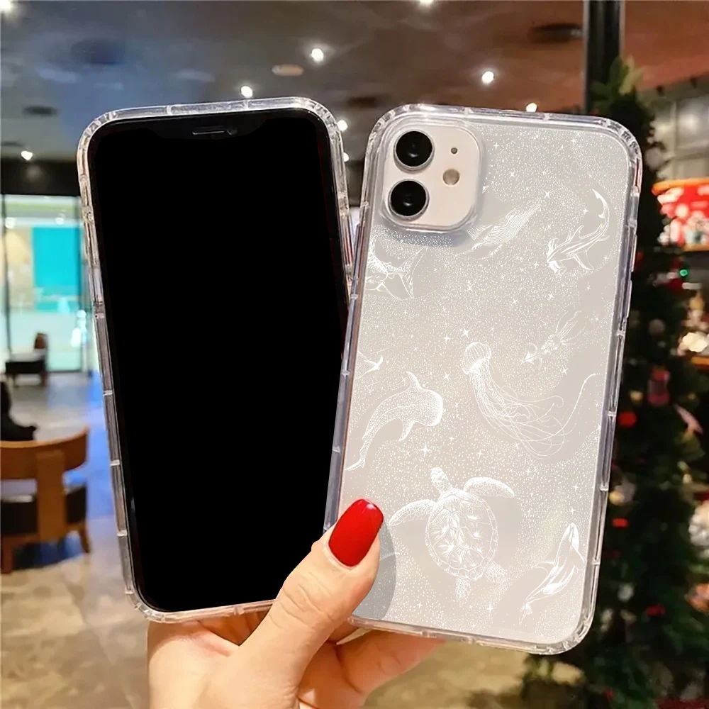 Coastal Decor Sea Turtle Pattern Clear Phone Case For iPhone 11 12 13 14 15 16 17 Pro Max Air Plus XS X XR Silicone Soft Cover Coastal Decor Sea Turtle Pattern Clear Phone Case For iPhone 11 12 13 14 15 16 17 Pro Max Air Plus XS X XR Silicone Soft Cover
