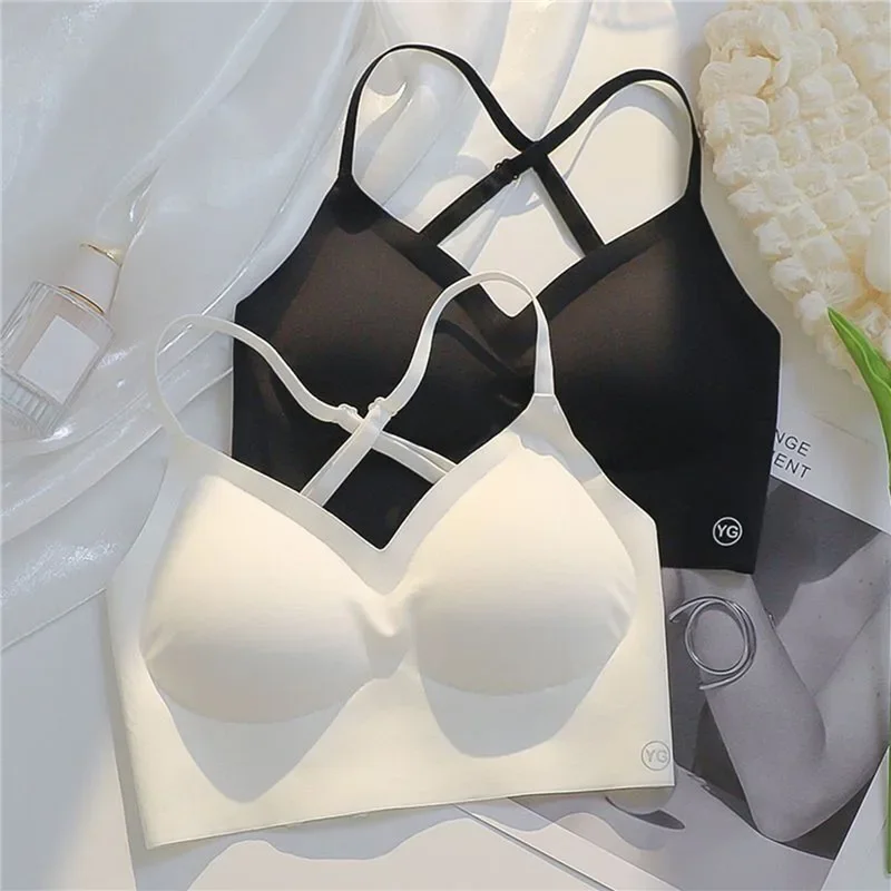 2026 Invisible Push Up Bra Backless Sexy Women Bras Low Cut Plunge Brassiere Open Back Wedding Underwear Seamless Lingerie