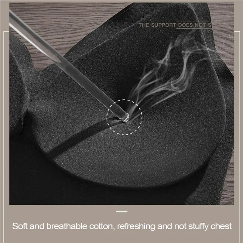2026 Invisible Push Up Bra Backless Sexy Women Bras Low Cut Plunge Brassiere Open Back Wedding Underwear Seamless Lingerie