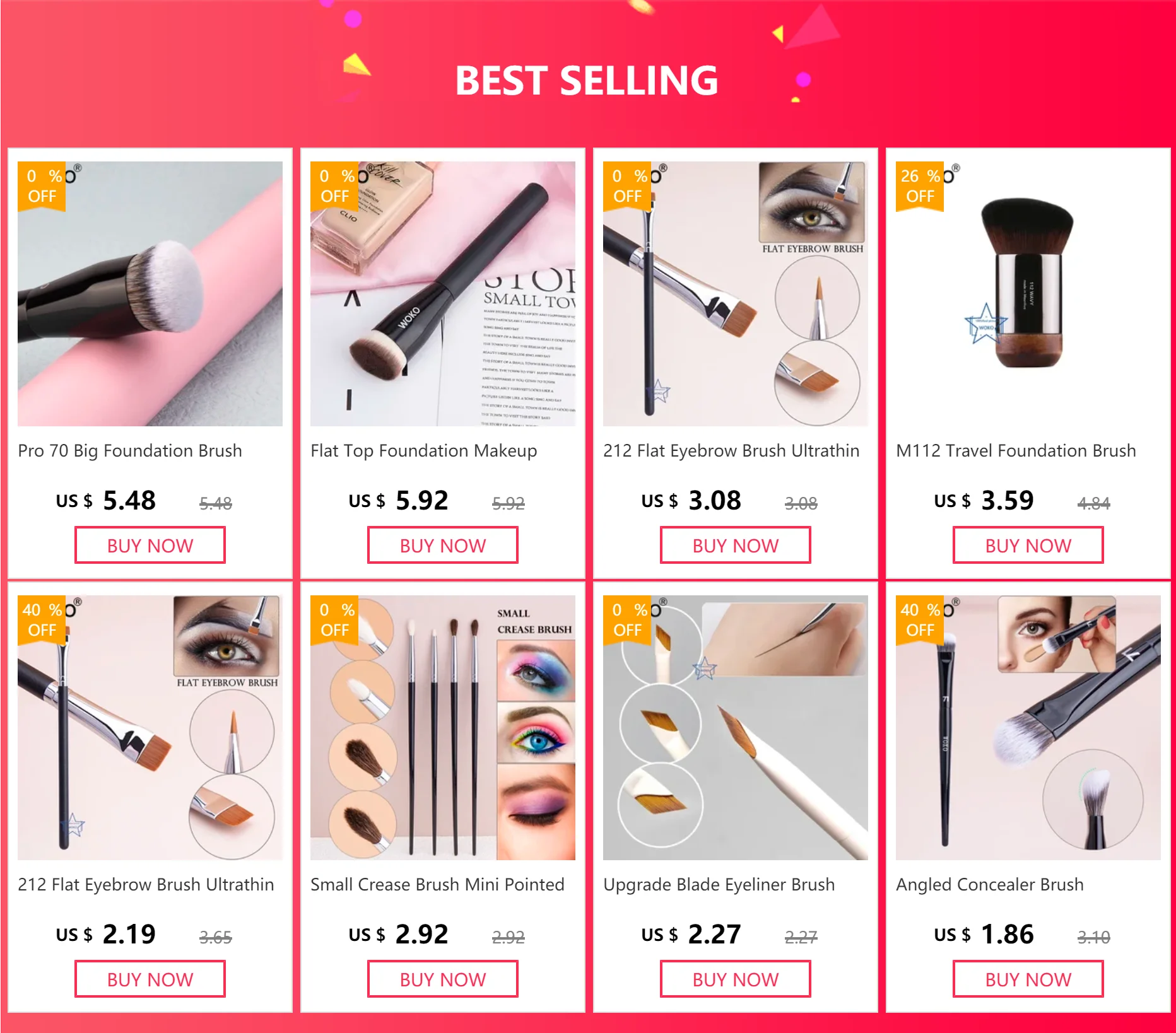 96 Blush Brush Face Contour Highlighter Blusher Brush Professional Bronzer Powder Blush Brushes High Quality Blush Makeup Tool