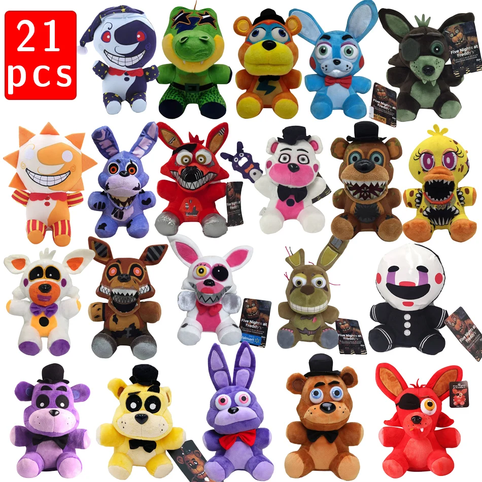 2026 Five Night At Freddy Fnaf Plush Cute Toys Doll Bonnie Bear Foxy Cartoon Stuffed Dolls Freddy Toys For Children Fans Gifts 2026 Five Night At Freddy Fnaf Plush Cute Toys Doll Bonnie Bear Foxy Cartoon Stuffed Dolls Freddy Toys For Children Fans Gifts