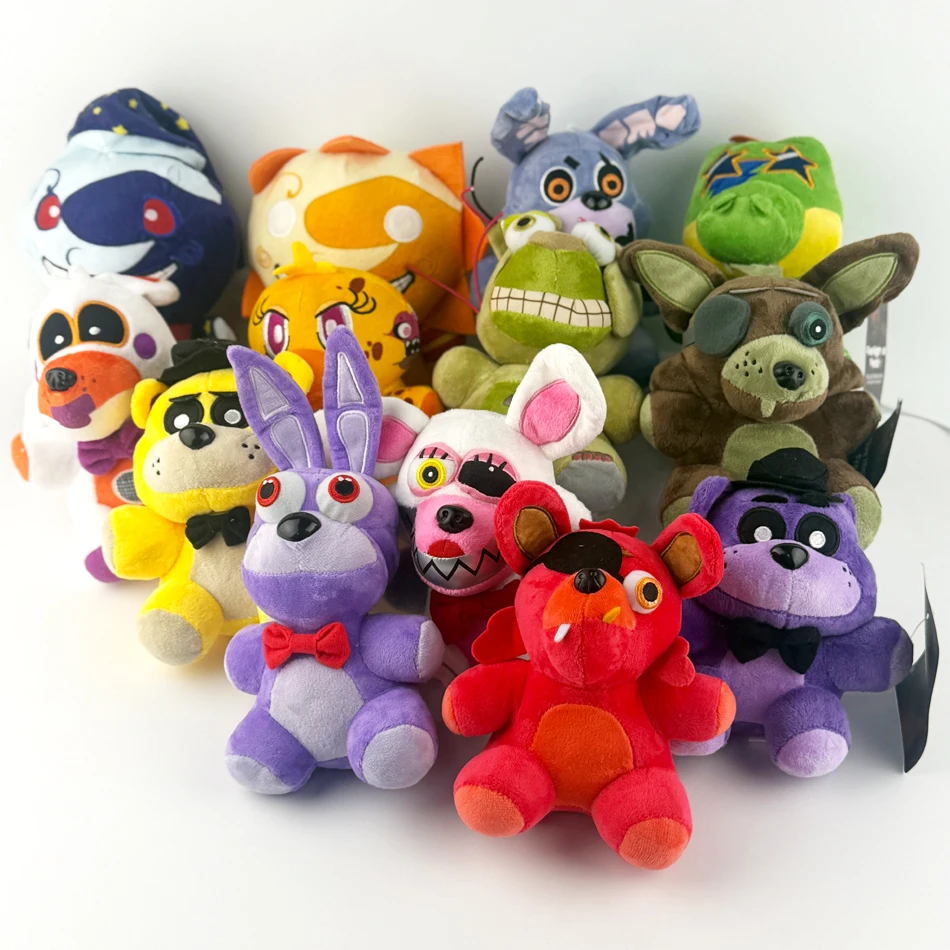 2026 Five Night At Freddy Fnaf Plush Cute Toys Doll Bonnie Bear Foxy Cartoon Stuffed Dolls Freddy Toys For Children Fans Gifts 2026 Five Night At Freddy Fnaf Plush Cute Toys Doll Bonnie Bear Foxy Cartoon Stuffed Dolls Freddy Toys For Children Fans Gifts