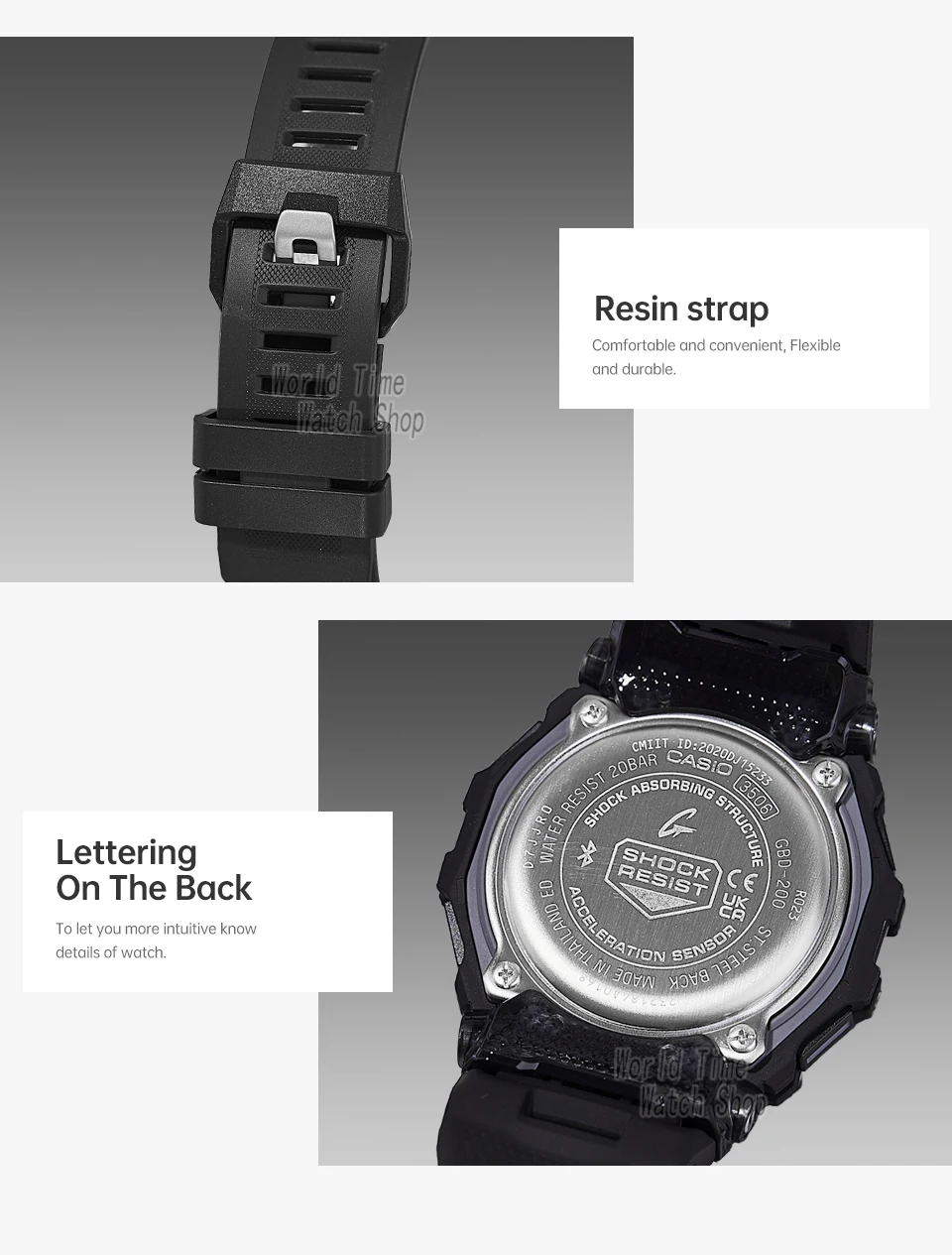 Casio G-SHOCK watch for men Bluetooth Running Cubes big screen Square reloj hombre relogios masculino