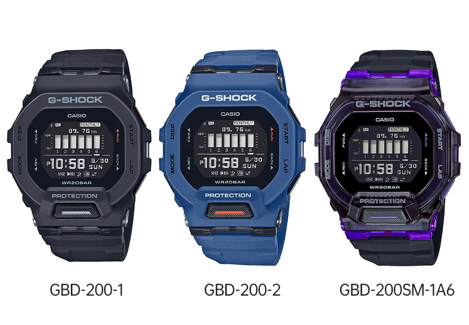 Casio G-SHOCK watch for men Bluetooth Running Cubes big screen Square reloj hombre relogios masculino