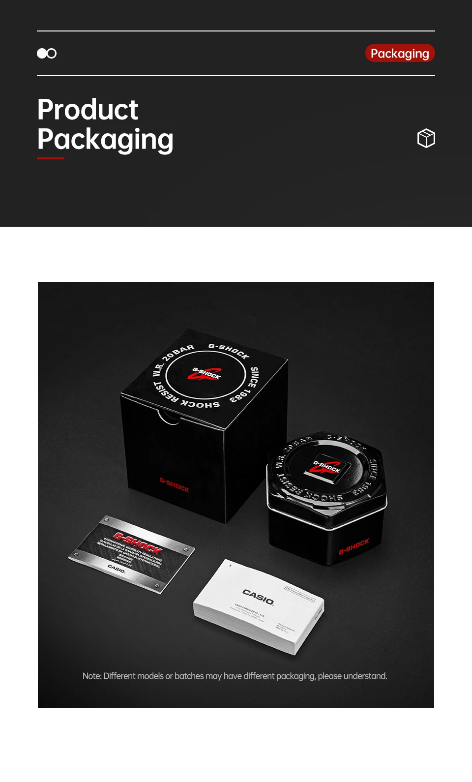 Casio G-SHOCK watch for men Bluetooth Running Cubes big screen Square reloj hombre relogios masculino