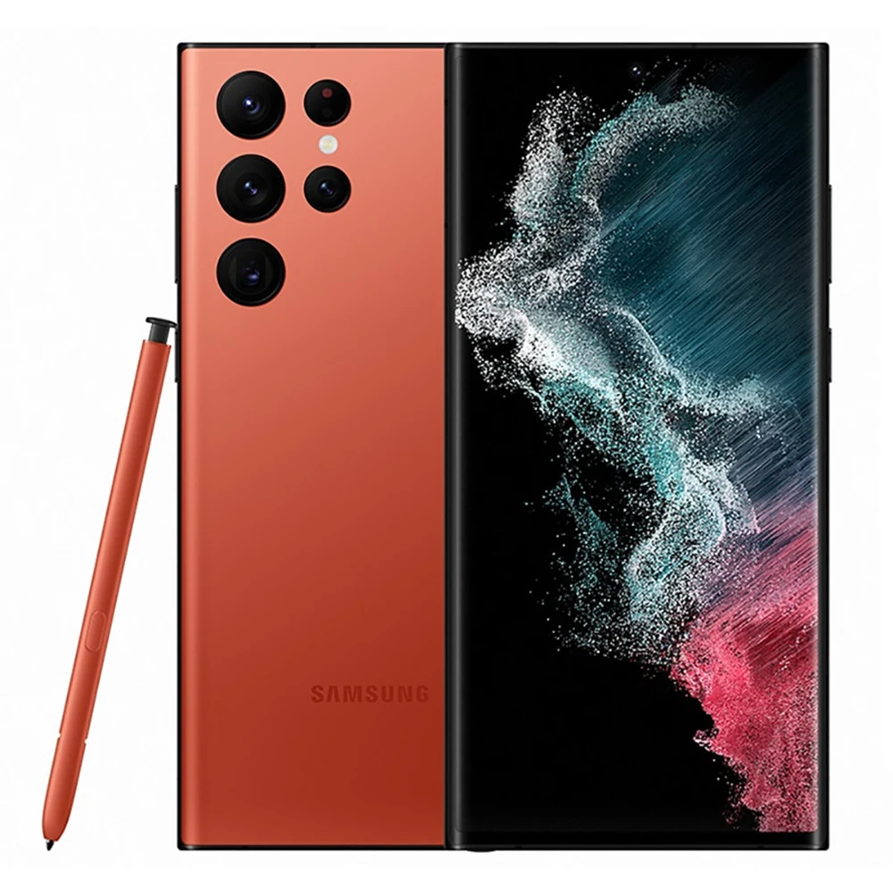 // Refurbished // Samsung Galaxy S22 Ultra 5G Android Smartphone 6.8-inch 108MP Samsung S22U US Edition 5000mAh Unlocked Four Camera 5000mAh 45W