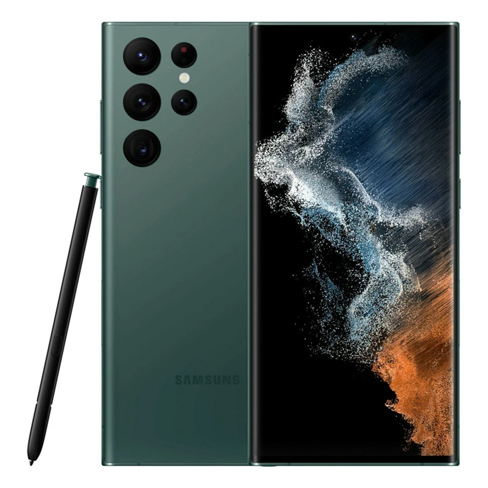 // Refurbished // Samsung Galaxy S22 Ultra 5G Android Smartphone 6.8-inch 108MP Samsung S22U US Edition 5000mAh Unlocked Four Camera 5000mAh 45W