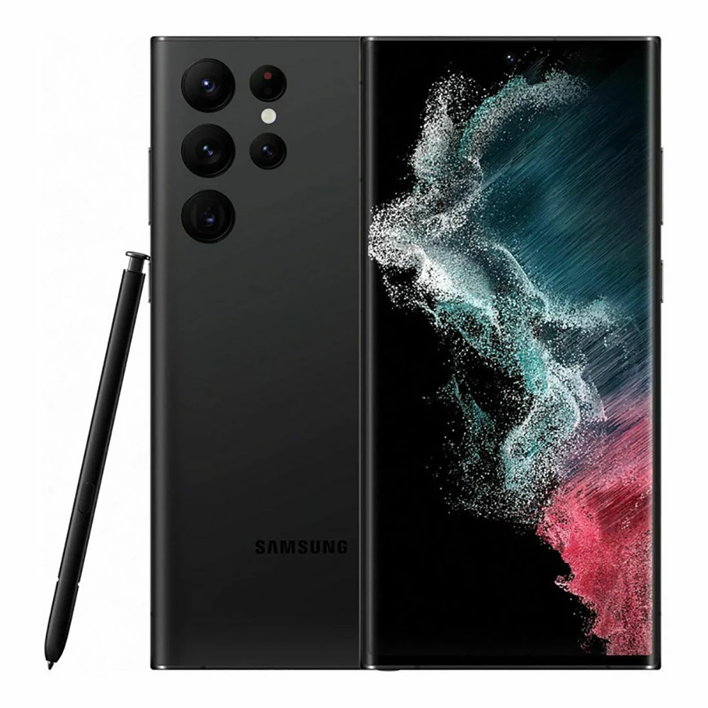 // Refurbished // Samsung Galaxy S22 Ultra 5G Android Smartphone 6.8-inch 108MP Samsung S22U US Edition 5000mAh Unlocked Four Camera 5000mAh 45W