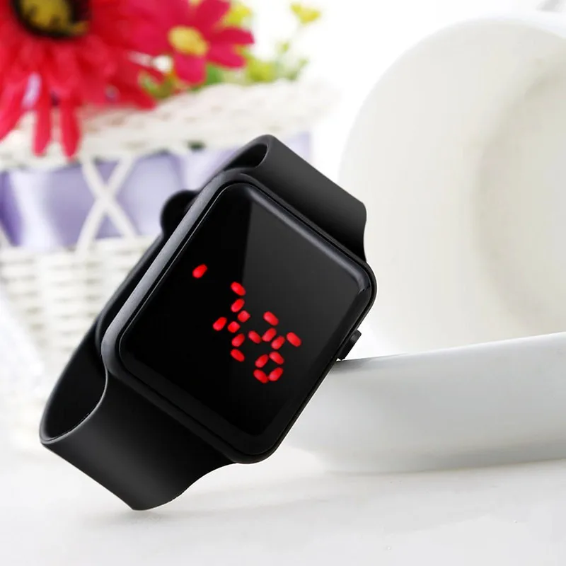 Men's Sport LED Digital Watch Men Women Silicone Electronic Wrist Watch Military Clock relogio digital masculino montre homme - الصورة 6
